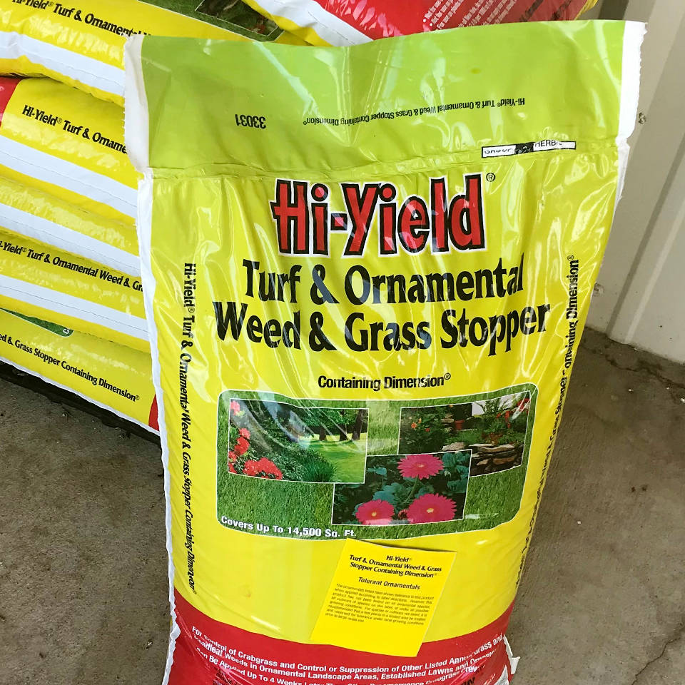 Hi-Yield Weed & Grass Stopper